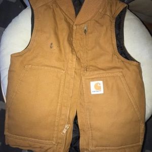 Boys 4-5 carhartt vest